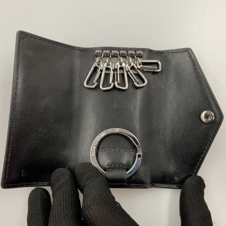  MICHAEL KORS マイケルコース キーケース 5連 ブラック