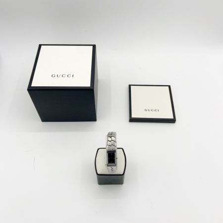  GUCCI グッチ Gフレーム クォーツ 腕時計 147.5 シルバー