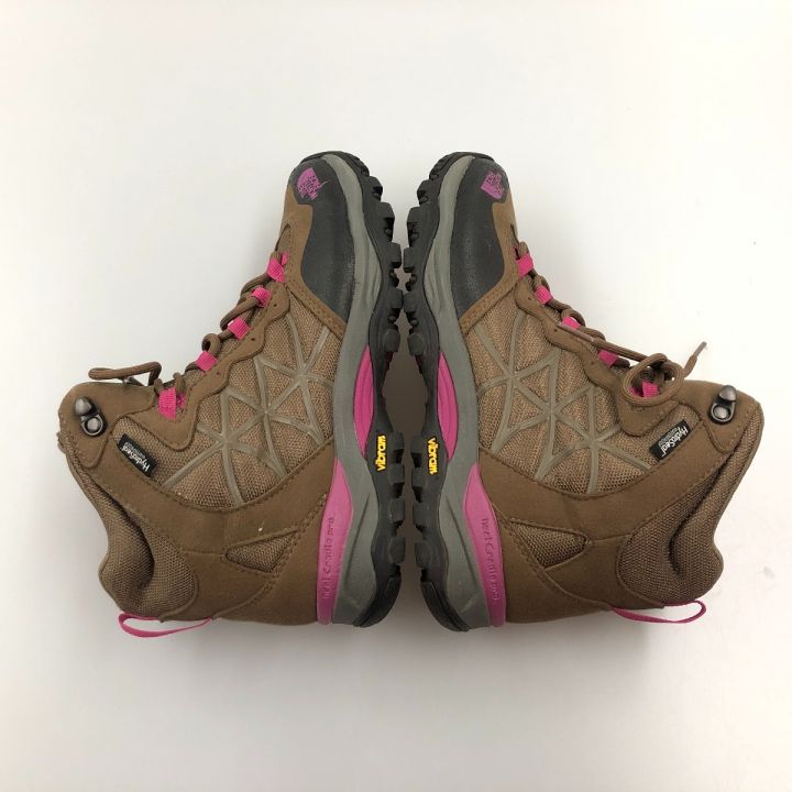 THE NORTH FACE ザノースフェイス W STORM Mid WP レディース トレッキングシューズ 24.5cm NFW01424  カフブラウン x フーシアピンク｜中古｜なんでもリサイクルビッグバン