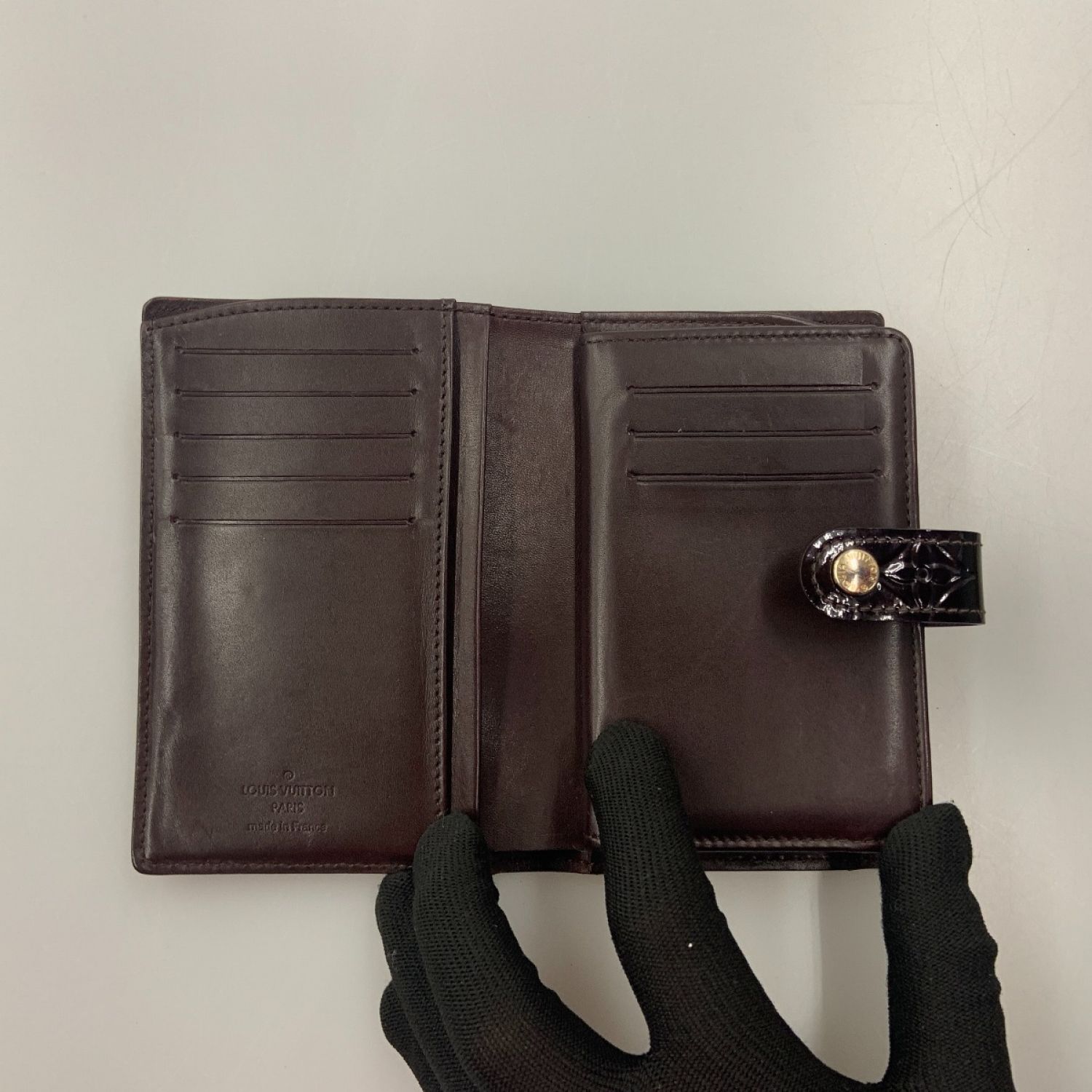 中古】 LOUIS VUITTON ルイヴィトン ヴェルニ ポルトフォイユ