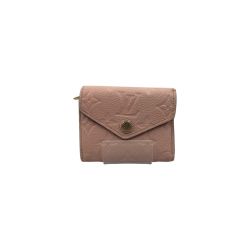 〇〇 LOUIS VUITTON ルイヴィトン モノグラム アンプラント ポルトフォイユ ゾエ 三つ折り短財布 M62936 ピンク 現状渡し Dランク
