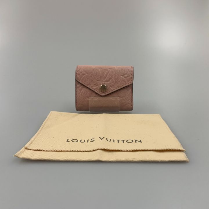 LOUIS VUITTON ルイヴィトン モノグラム アンプラント ポルトフォイユ ゾエ 三つ折り短財布 M62936 ピンク  現状渡し｜中古｜なんでもリサイクルビッグバン