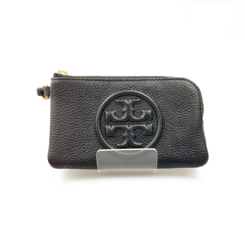 中古】 TORY BURCH トリーバーチ カードケース 小銭入れ ブラック