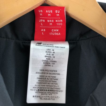 NEW BALANCE ニュー・バランス メンズ ジャケット コーチジャケット サイズM ブラック