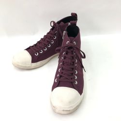 〇〇 REGAL リーガル ハイカットスニーカー 26.5cm 54WR パープル×ホワイト ゴアテックス Bランク