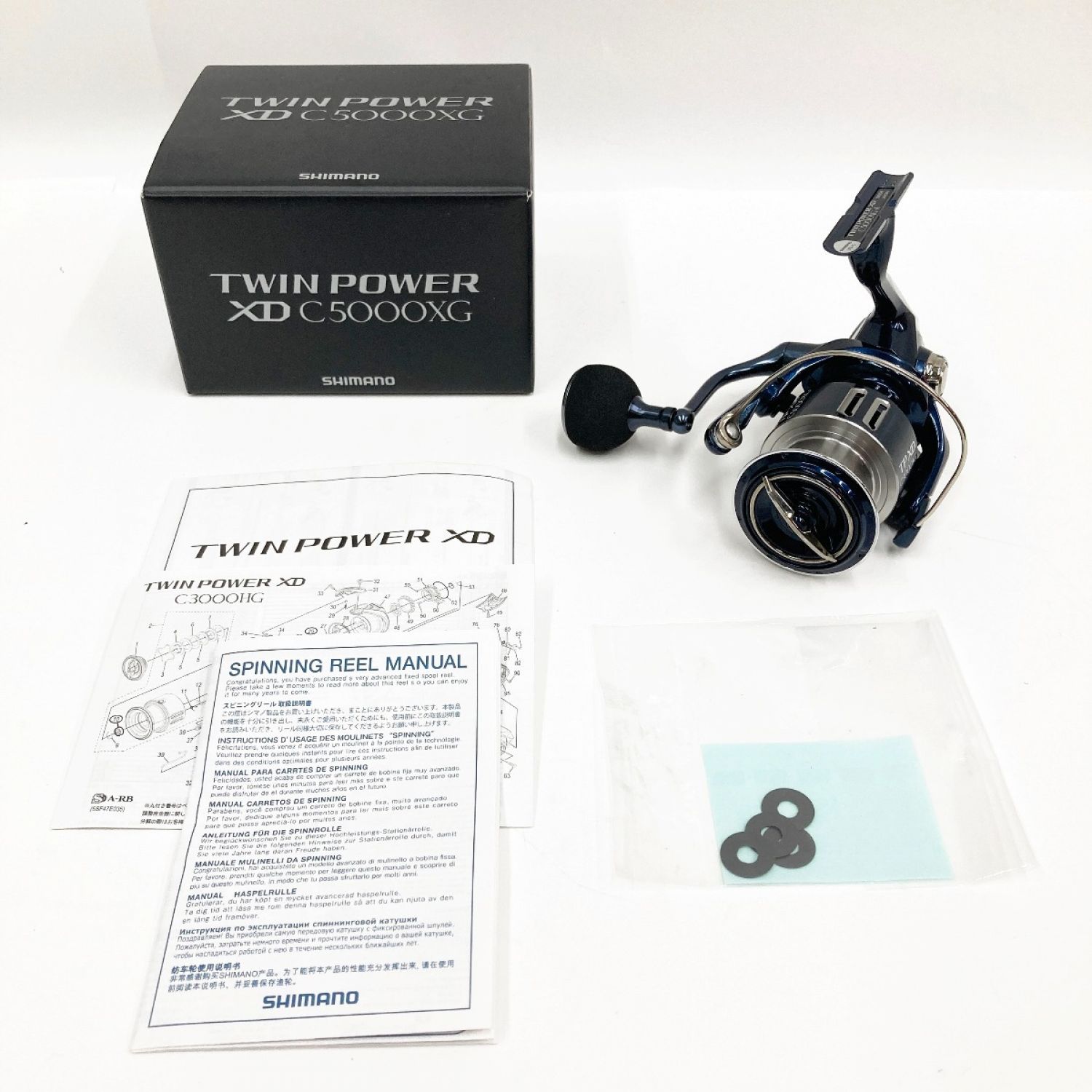 中古】 SHIMANO シマノ TWIN POWER 21 ツインパワー XD C5000XG 04294