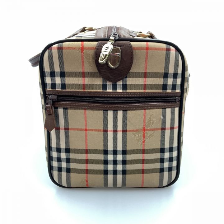 BURBERRY バーバリー シャドーホース ノバチェック ボストンバッグ ハンドバッグ｜中古｜なんでもリサイクルビッグバン