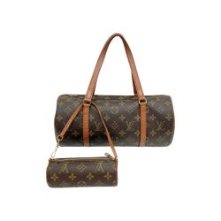〇〇 LOUIS VUITTON ルイヴィトン モノグラム パピヨン 30  ショルダーバッグ  M51365 ブラウン Bランク
