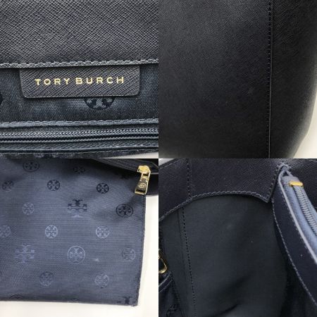 TORY BURCH トリーバーチ トートバッグ ショルダーバッグ ネイビー