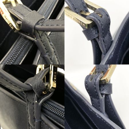  TORY BURCH トリーバーチ トートバッグ ショルダーバッグ ネイビー