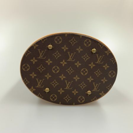 LOUIS VUITTON ルイヴィトン モノグラム バケットGM ショルダーバッグ  M42236 ブラウン