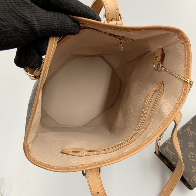 中古】 LOUIS VUITTON ルイヴィトン モノグラム バケットGM ショルダー