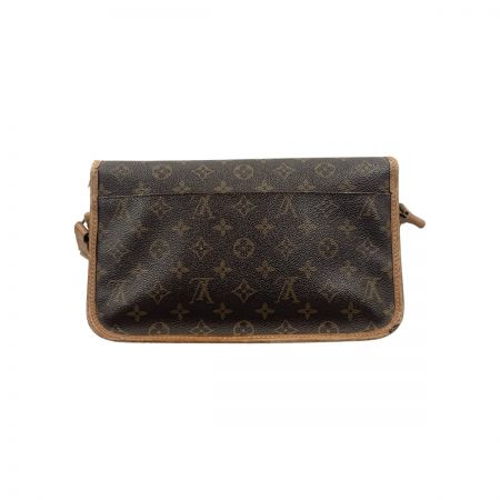  LOUIS VUITTON ルイヴィトン モノグラム ジベシエールMM ショルダーバッグ  M42247 ブラウン