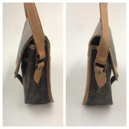  LOUIS VUITTON ルイヴィトン モノグラム ジベシエールMM ショルダーバッグ  M42247 ブラウン