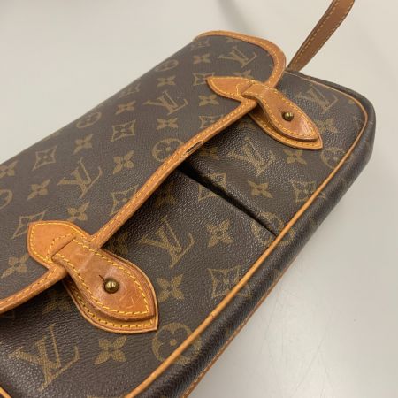  LOUIS VUITTON ルイヴィトン モノグラム ジベシエールMM ショルダーバッグ  M42247 ブラウン