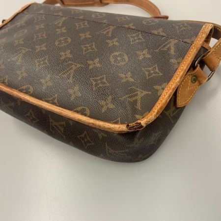  LOUIS VUITTON ルイヴィトン モノグラム ジベシエールMM ショルダーバッグ  M42247 ブラウン