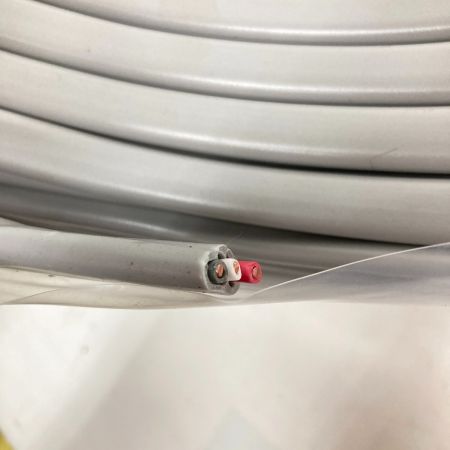 YAZAKI 電材 VVFケーブル 3芯 3× 2.0 100m 未開封品 赤白グレー