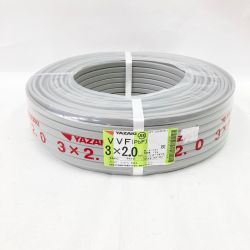 〇〇 YAZAKI  電材 VVFケーブル 3芯 3× 2.0 PbF 100m 未開封品 Sランク
