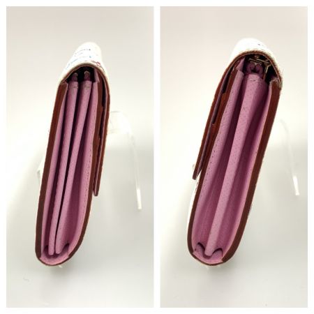  LOUIS VUITTON ルイヴィトン モノグラムマルチカラー ポルトフォイユ サラ 二つ折り長財布  M93745 ホワイト