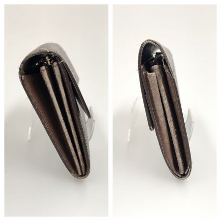  LOUIS VUITTON ルイヴィトン モノグラム ポシェット ポルト モネ クレディ 二つ折り長財布  M61726 ブラウン