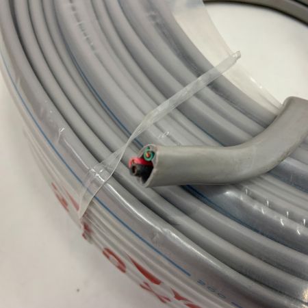  YAZAKI  電材 VVFケーブル 3芯 3× 2.0 PbF 100m 未開封品 黒赤緑