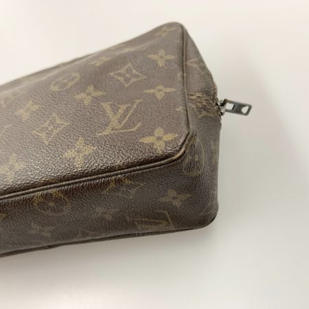  LOUIS VUITTON ルイヴィトン モノグラム トゥルース トワレット23 ポーチ M47524 ブラウン 現状渡し