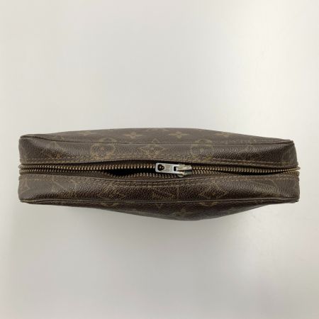  LOUIS VUITTON ルイヴィトン モノグラム トゥルース トワレット23 ポーチ M47524 ブラウン 現状渡し