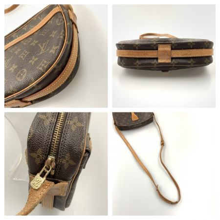  LOUIS VUITTON ルイヴィトン モノグラム ジュヌフィーユ ショルダーバッグ M51226 ブラウン 現状渡し