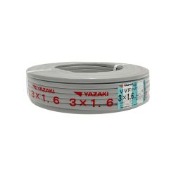 〇〇 YAZAKI  電材 VVFケーブル 3芯 3× 1.6 PbF 100m 未開封品 Sランク