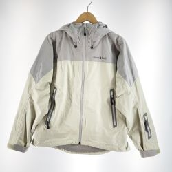 〇〇 mont･bell モンベル スポーツウエア ストームジャケット レディース サイズL 1102427 アイボリー Bランク
