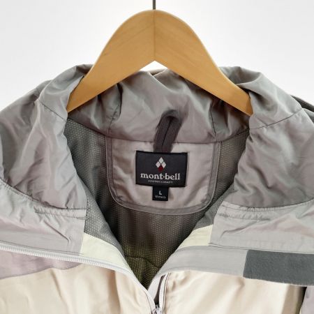  mont･bell モンベル スポーツウエア ストームジャケット レディース サイズL 1102427 アイボリー