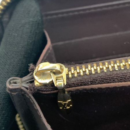  LOUIS VUITTON ルイヴィトン モノグラム ヴェルニ ジッピー ウォレット ラウンドファスナー長財布 M93522 ボルドー