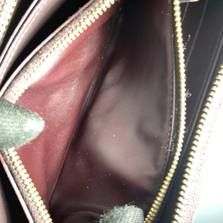  LOUIS VUITTON ルイヴィトン モノグラム ヴェルニ ジッピー ウォレット ラウンドファスナー長財布 M93522 ボルドー