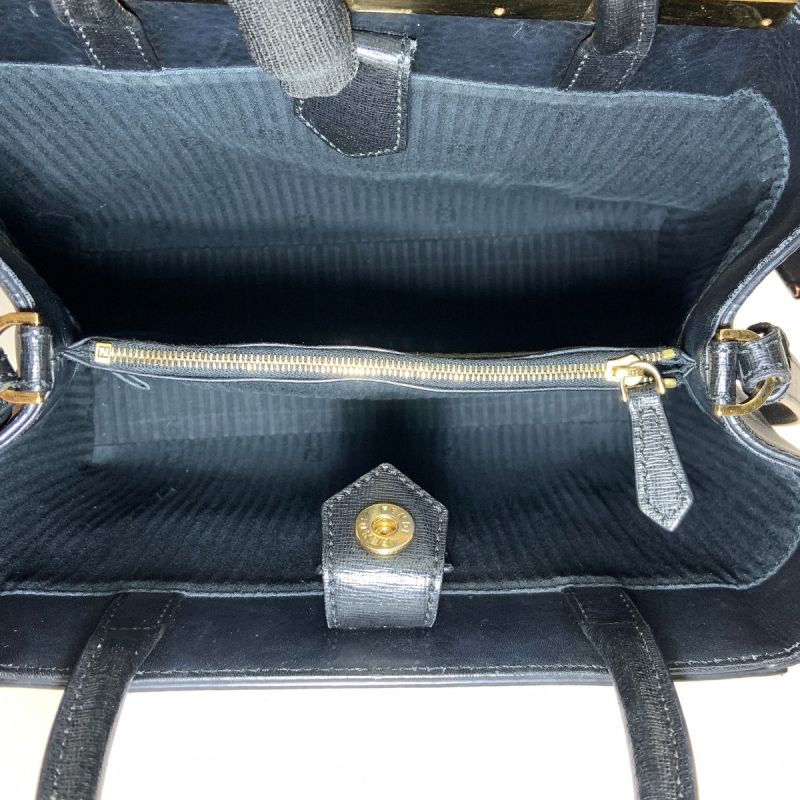 中古】 FENDI フェンディ プチトゥージュール 2way ショルダーバッグ