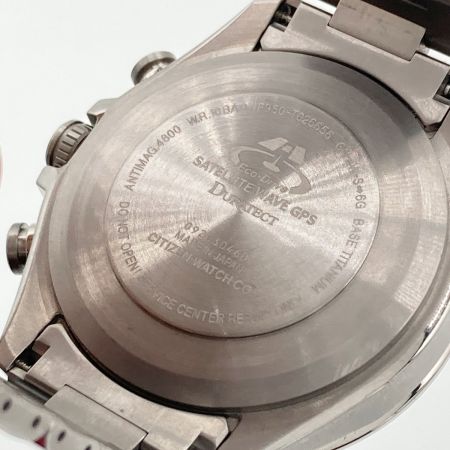  CITIZEN シチズン ATTESA アテッサ ACTライン ソーラー電波GPS 腕時計 CC4010-80A シルバー