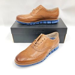 〇〇 COLE HAAN コールハーン ゼログランド ウィングチップ  C31167 ブラウン サイズ27cm Bランク