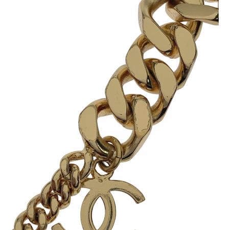  CHANEL シャネル ココマーク ブレスレット ゴールド