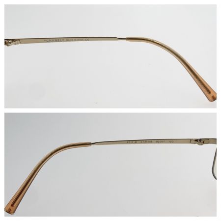  CHANEL シャネル シャネル ココマーク ラインストーン サングラス アイウェア 4017-D オレンジ