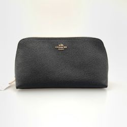〇〇 COACH コーチ ポーチ コスメ ポーチ 53066 ブラック Bランク