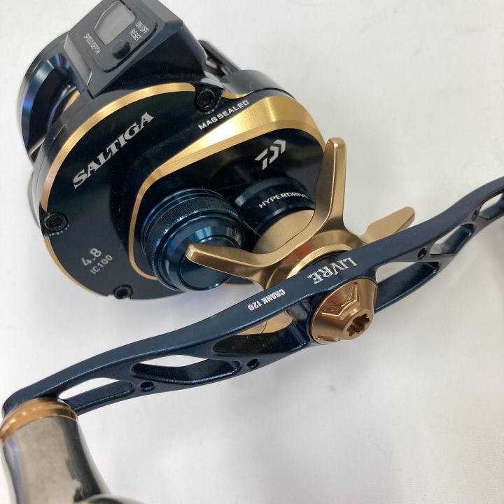 DAIWA ダイワ SALTIGA 21ソルティガ 4.8 IC100 ハンドルカスタマイズ 034664  ベイトリール｜中古｜なんでもリサイクルビッグバン