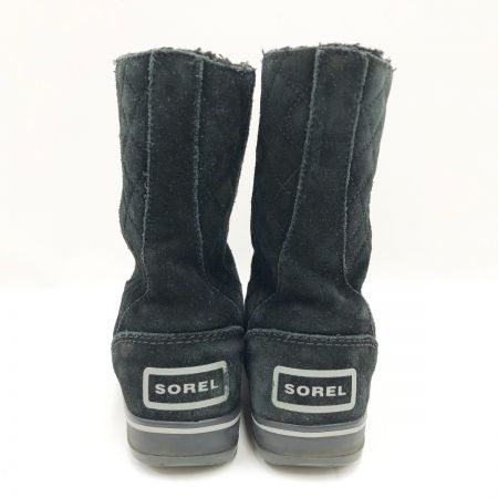  SOREL ソレル レディース ブーツ GLACY 24cm NL1975-011 ブラック