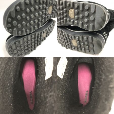  SOREL ソレル レディース ブーツ GLACY 24cm NL1975-011 ブラック