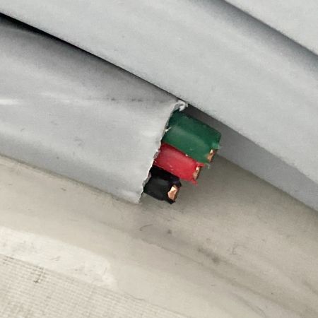  YAZAKI 電材 VVFケーブル ソフトEM 600V EEF/F 3×2.0 100ｍ 未使用品