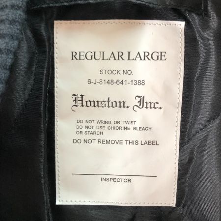  HOUSTON ヒューストン メンズ MA-1ジャケット サイズL 50328 ネイビー