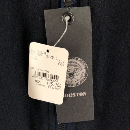  HOUSTON ヒューストン メンズ MA-1ジャケット サイズL 50328 ネイビー