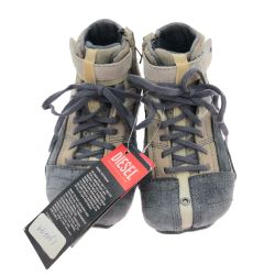 〇〇 DIESEL ディーゼル FW05 SALES SAMPLE キッズ スニーカー 15cm 103100017546 グレー Sランク