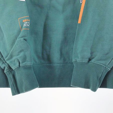  BEN DAVIS ベンデイビス メンズ パーカー サイズM I-1380034 グリーン