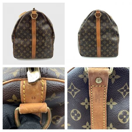  LOUIS VUITTON ルイヴィトン モノグラム キーポル60 ボストンバッグ M41422 ブラウン