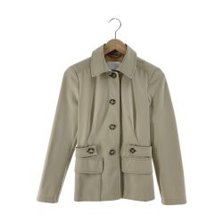 〇〇 PRADA プラダ サファリジャケット ジャケット 表記サイズ38 アイボリー Bランク