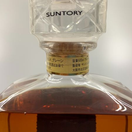 【北海道内限定発送】 SUNTORY サントリー IMPERIAL カガミクリスタル 600ml 43% ウィスキー 未開栓
